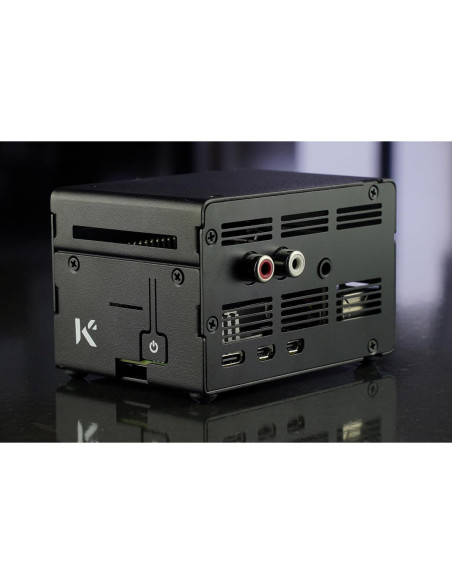 Caja para Raspberry Pi 5 KKSB - Compatible con DAC Pro y IQaudio