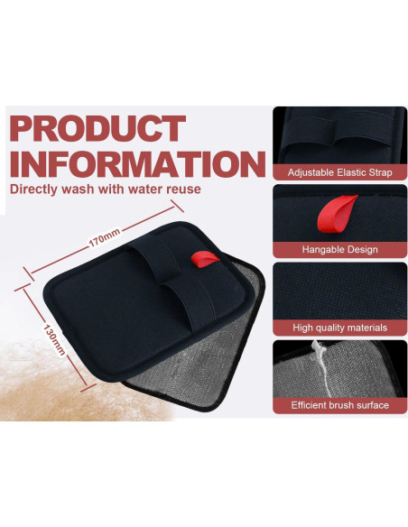 Guantes Electroestáticos Reutilizables para Remover Pelo de Mascotas - 2 Piezas