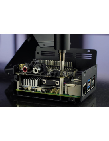 Caja para Raspberry Pi 5 KKSB - Compatible con DAC Pro y IQaudio