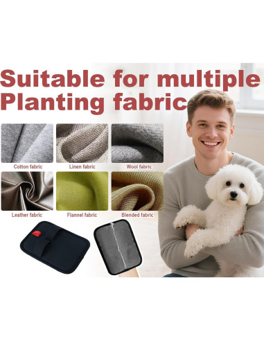 Guantes Electroestáticos Reutilizables para Remover Pelo de Mascotas - 2 Piezas