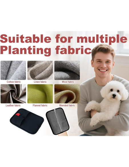 Guantes Electroestáticos Reutilizables para Remover Pelo de Mascotas - 2 Piezas