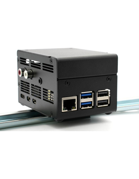 Caja para Raspberry Pi 5 KKSB - Compatible con DAC Pro y IQaudio