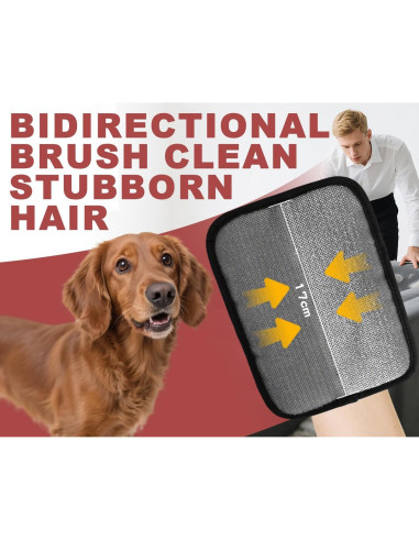 Guantes Electroestáticos Reutilizables para Remover Pelo de Mascotas - 2 Piezas