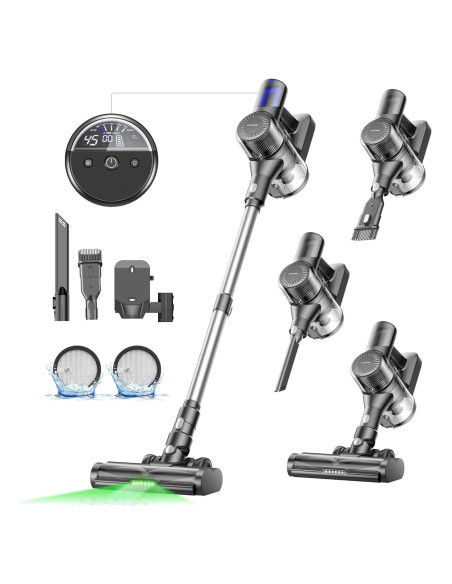 Aspiradora Inalámbrica Ultenic U12 550W 50Kpa con Pantalla LED