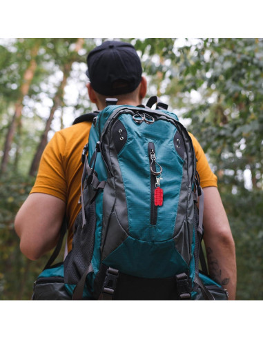 Tiradores de Cremallera Paracord uxcell 4 Piezas Negro 75mm