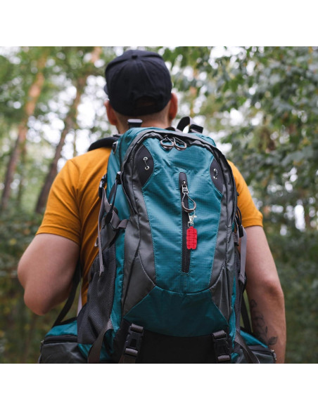 Tiradores de Cremallera Paracord uxcell 4 Piezas Negro 75mm