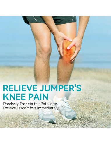 Correa de Soporte para Tendón Patelar FORTEMOTUS Rosa S/M