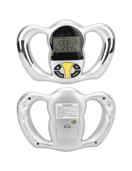 Analizador de Grasa Corporal Digital Brrnoo con Pantalla LCD