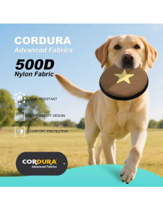 Disco Volador TSPRO para Perros Medianos y Grandes, Nylon Verde 24.1 cm 2