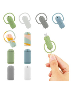 10 Protectores de Cable de Carga SAVITA Silicona USB Tipo-C