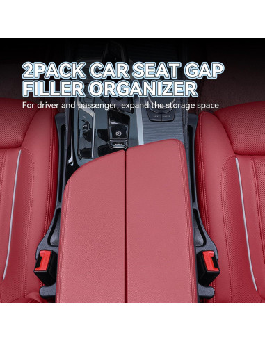 Relleno de Hueco para Asiento de Coche USSDE Estilo B - 2 Paquetes