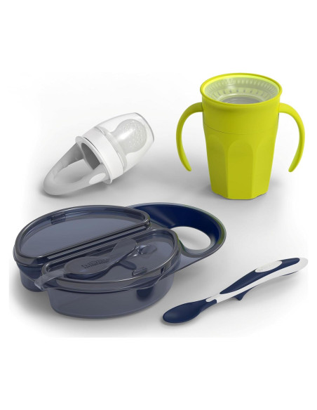 Juego de Alimentación Portátil Dr. Brown's 4 Piezas 6m+