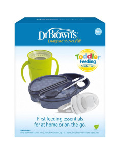 Juego de Alimentación Portátil Dr. Brown's 4 Piezas 6m+ 2