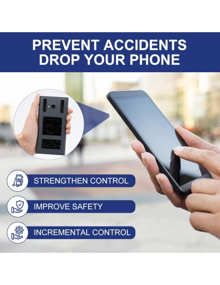 Cinta de Agarre Antideslizante ACFELLE 4Pack Negro y Transparente