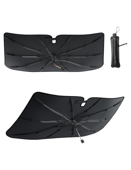 Sombrilla para Parabrisas Genérico Plegable 135x75 cm Sombrilla para Parabrisas Genérico Plegable 135x75 cm