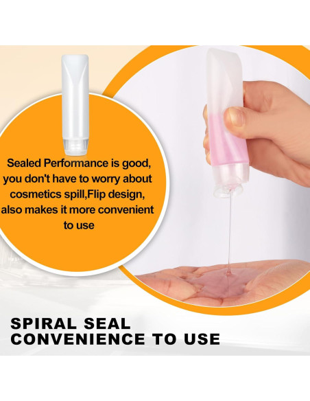 Juego de 13 Botellas de Viaje Domthent 29.57ml A Prueba de Fugas