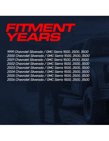 Mango de Puerta Trasera con Cámara Master Tailgaters Negro 1999-2006