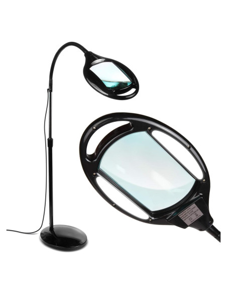 Lámpara de Pie Brightech LightView Pro con Lente Magnificante 1.75x