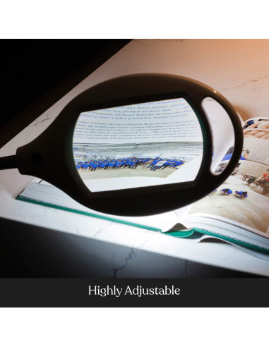 Lámpara de Pie Brightech LightView Pro con Lente Magnificante 1.75x