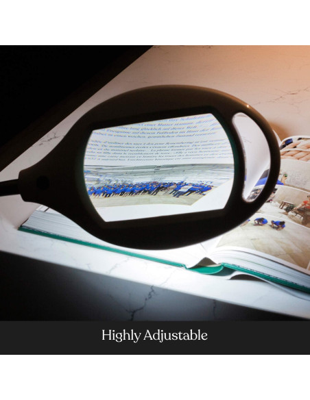 Lámpara de Pie Brightech LightView Pro con Lente Magnificante 1.75x