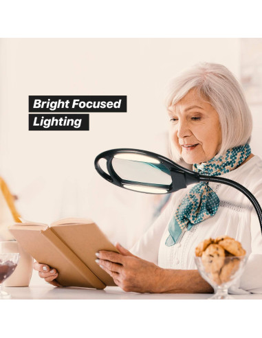 Lámpara de Pie Brightech LightView Pro con Lente Magnificante 1.75x