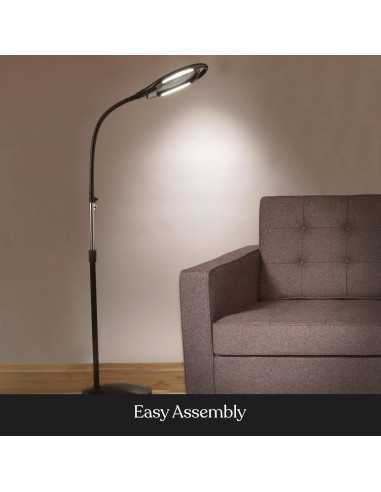 Lámpara de Pie Brightech LightView Pro con Lente Magnificante 1.75x