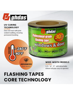 Cinta Reflectante Bghdas 9.53 cm x 9.14 m Resistente UV 2