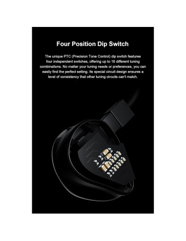 Auriculares In-Ear KGUSS Arpegear Hane 10mm Dinámico Desmontable