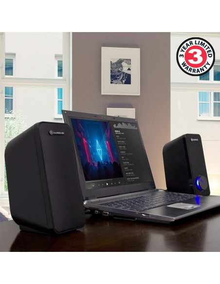 Altavoces GOgroove UB2 32W USB para PC - Audio Claro y Potente