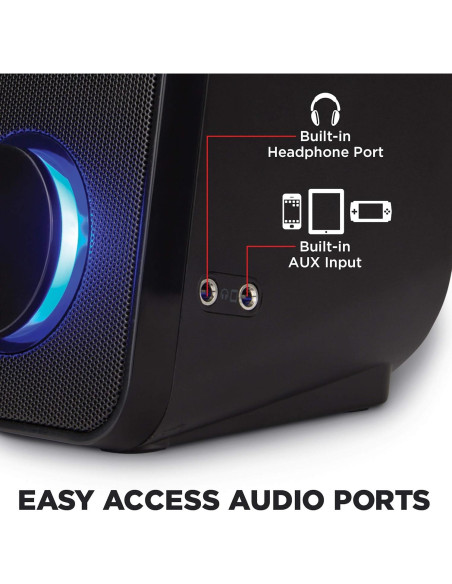 Altavoces GOgroove UB2 32W USB para PC - Audio Claro y Potente