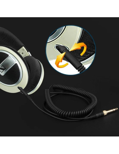 Cable de Audio DJ Butiao HD8 para Sennheiser HD6 HD7 HD8