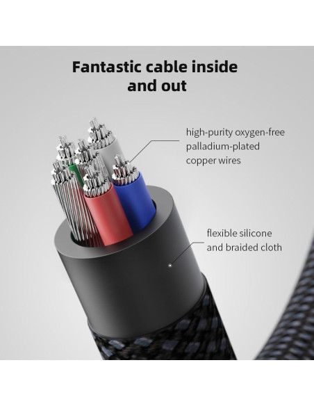 Adaptador de audio FiiO KA11 USB C a 3.5mm HiFi 32bit/384KHz