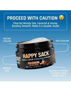 Crema Antirrozaduras Derm Dude Happy Sack 56.7g Aroma Bourbon 2