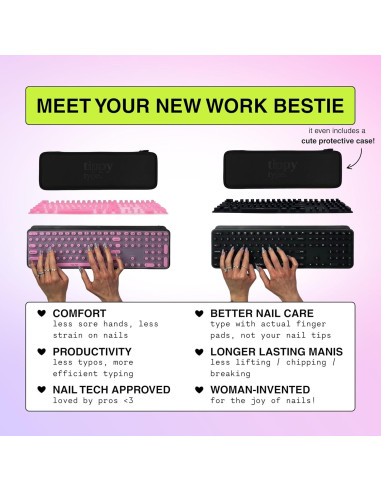 Cubierta de Teclado Silicona Tippy Type para Logitech MX Keys S