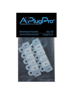Juntas Impermeables APlugPro - 10 Unidades para Enchufes Exteriores