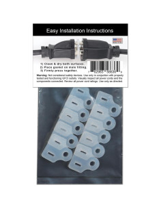 Juntas Impermeables APlugPro - 10 Unidades para Enchufes Exteriores 2