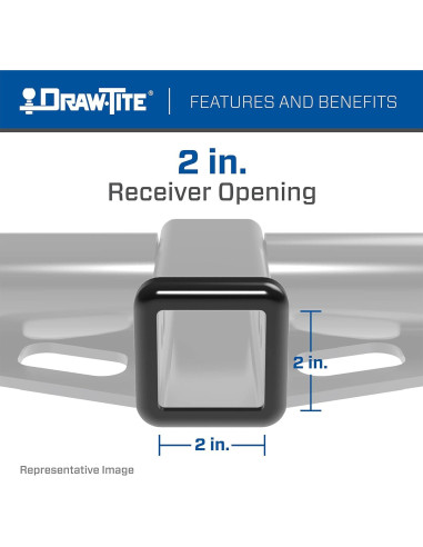 Enganche de Remolque Draw-Tite 75791 Clase 4 20,93 kg