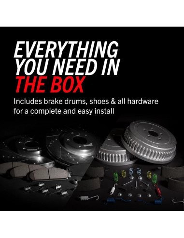 Kit de Freno Power Stop Z23 Delantero y Trasero para Toyota Yaris 2007-2014