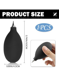 Bomba de Aire Blaster ZJIVQO Limpiador Electrónicos Negro 2