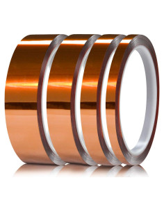 Cinta Kapton Resistente al Calor Hxtape 6mm 12mm 19mm 25mm