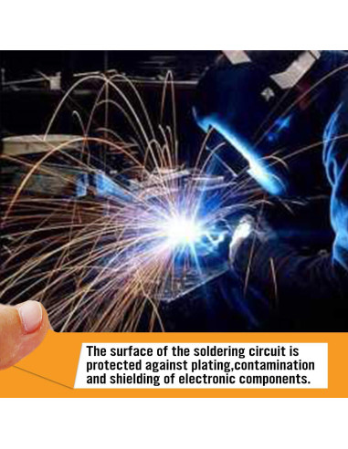 Cinta Kapton Resistente al Calor Hxtape 6mm 12mm 19mm 25mm