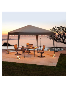 Carpa Canopy Exterior Thxjuhio 250x250 cm Resistente UV