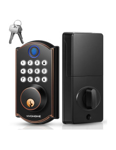 Cerradura Inteligente VIVOHOME Biométrica con Huella Digital