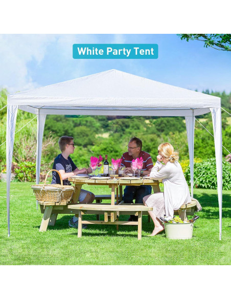 Carpa Blanca 10x10 ANT SKU para Eventos al Aire Libre