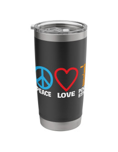 Taza Aislada de Acero Inoxidable 20 oz Negra - Pogo Stick