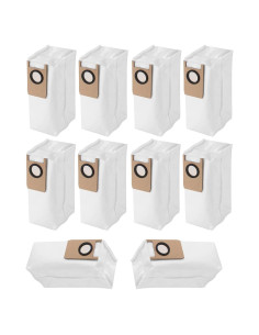 10 Bolsas de Polvo Reemplazo Rinakou para Aspirador Eufy S1 Pro