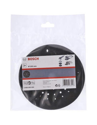 Pad Saver Bosch 150 mm para Lijadoras Orbitale Aleatorias - 2 Piezas