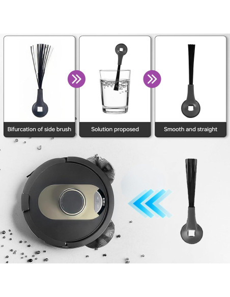 Cepillo Lateral Doifyn para Aspiradora Robot Shark - Paquete de 6