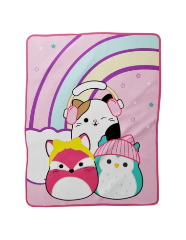 Manta para Niños Franco Squishmallows 116.8x152.4 cm Suave