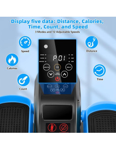 Ejercitador Elíptico Bajo Escritorio ANCHEER AR-65 12 Velocidades 2